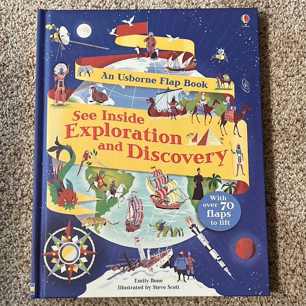 Usborne Flap Book- Exploration and Discovery